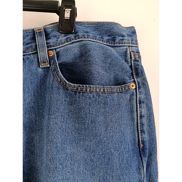 Levi's 550 Men's Relaxed Fit Jeans - Stonewash Blue Size 38 X 32 - Picture 4 of 15